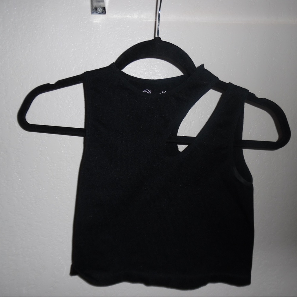 Black Asymmetrical Top